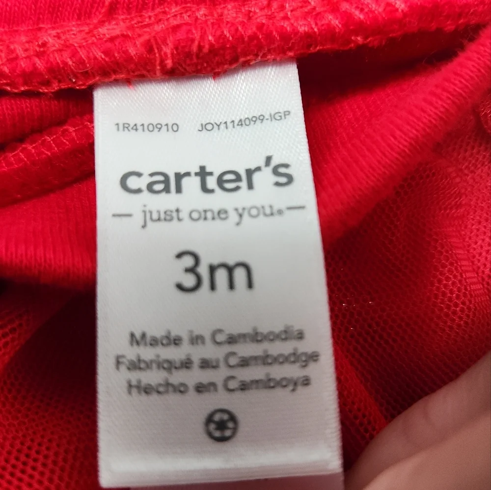 Carter's Two Piece Bodysuit & Leggings Set - 3 Months